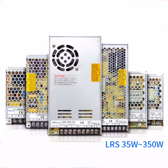 Alimentatore switching LED da 35 W SMPS a uscita singola CA 220 V a CC 5 V 12 V 24 V 36 V 48 V CC con CE, RoHS (LRS-35)