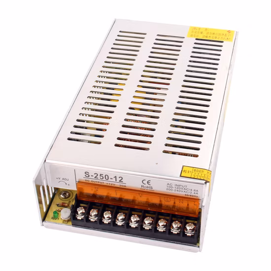 Prezzo di fabbrica 5 V 36 V 48 V 12 V 24 V 1A 2A 3A 4A 5A 6A 8A 10A 15A 20A 30A AC DC SMPS/Alimentatore a commutazione per luce LED/Stampante/Macchina per erbacce/Telecamera CCTV